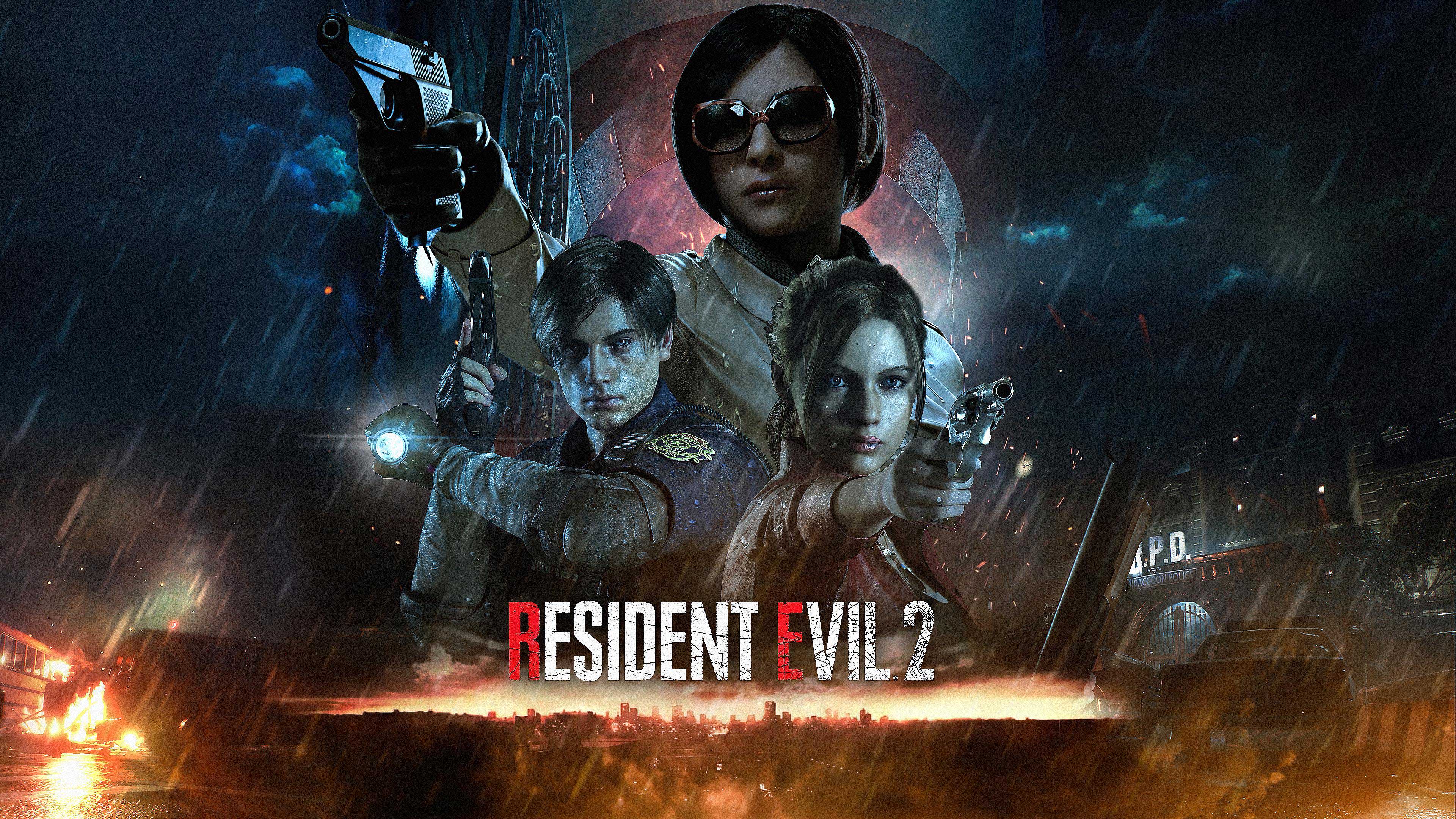 Resident-Evil-2-Remake-4K-Wallpaper